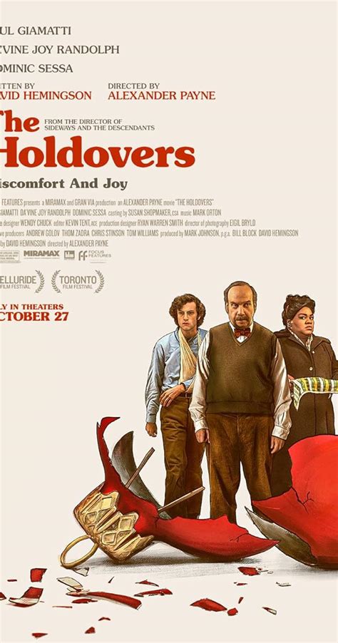R 2h 13m. . The holdovers showtimes